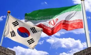 ایران کره جنوبی پرچم