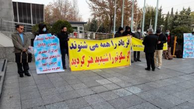 تجمع بیماران اس‌ام‌ای در اعتراض به نحوه توزیع دارو
