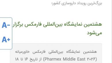 نمایشگاه فارمکس در لیست رویدادهای صندوق نوآوری و شکوفایی