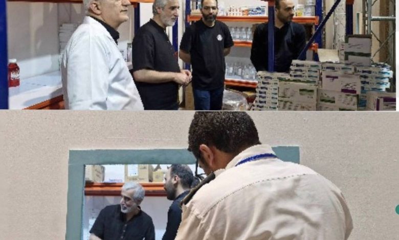 بازدید رئیس سازمان غذا و دارو از بیمارستانهای صحرایی مستقر در مصلای امام خمینی(ره)